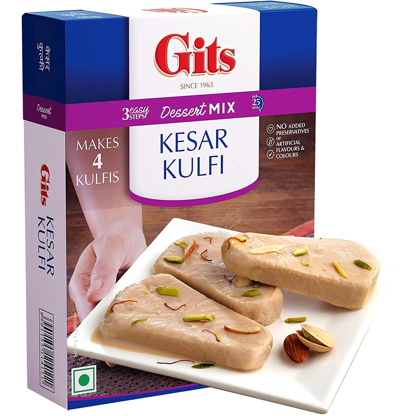 Gits Kesar Kulfi Dessert Mix 100g