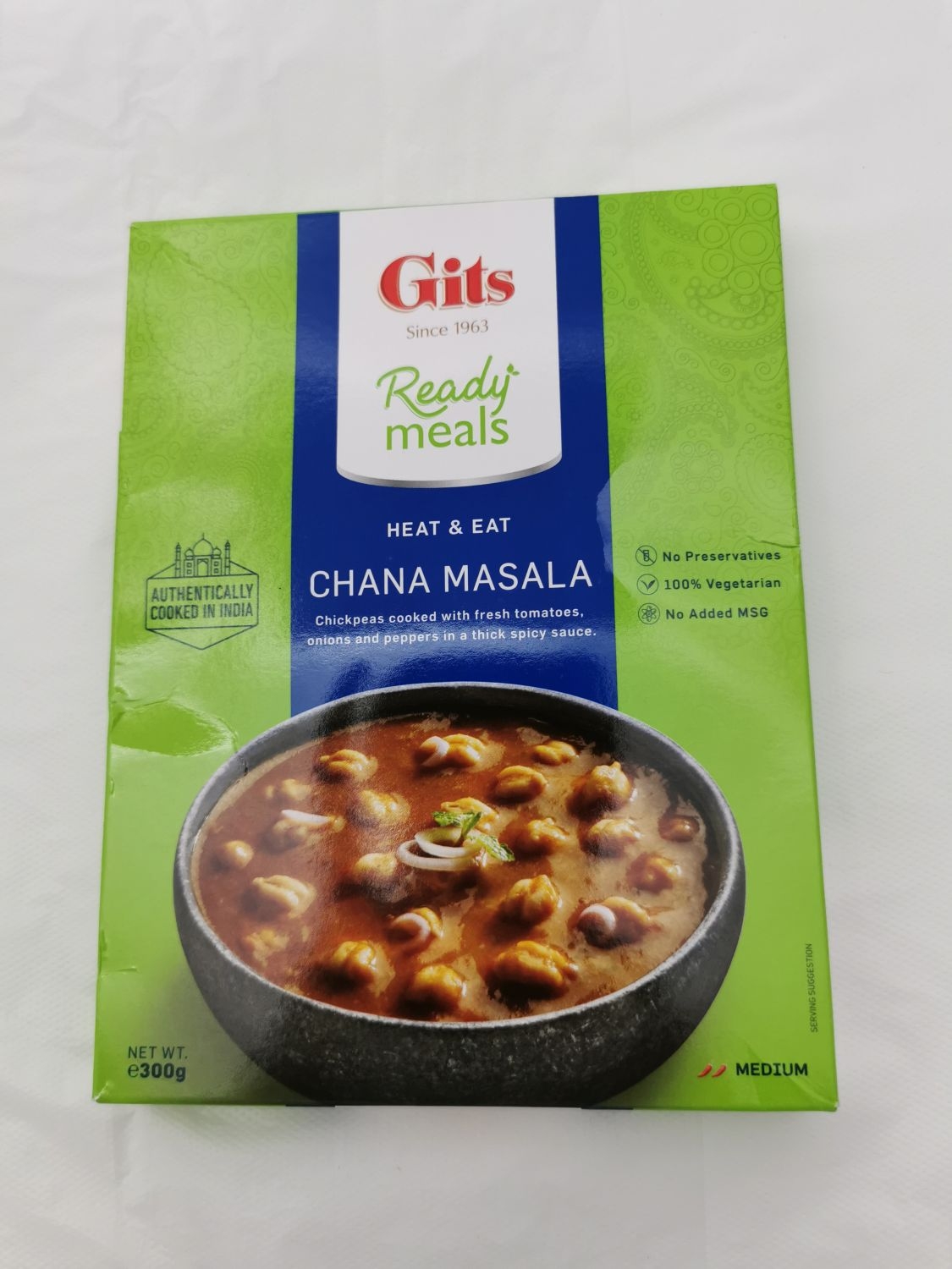 Gits Ready Meals Chana Masala 300gm