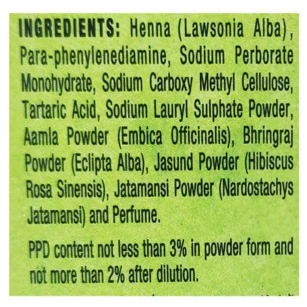 Vasmol Gold Herbal Henna Black