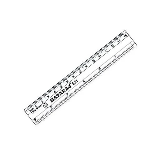 Nataraj 15cm Scale Ruler Small