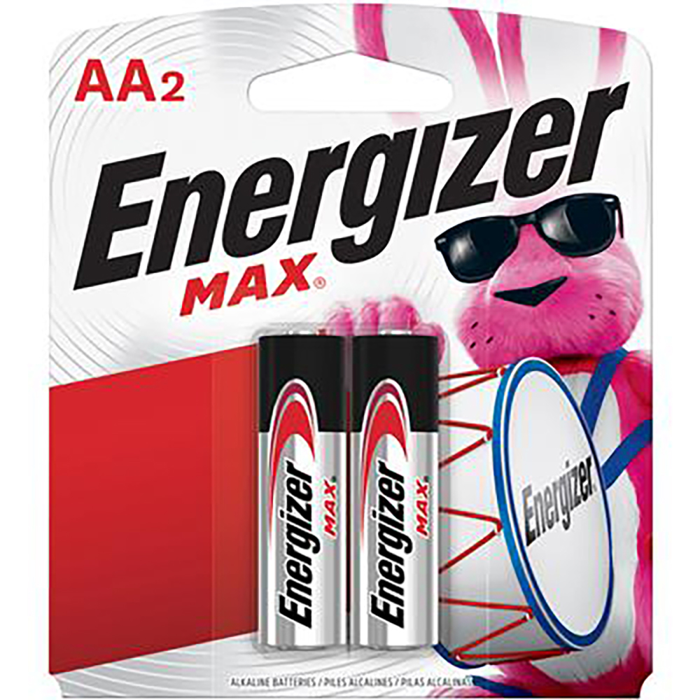 2 Piles Energizer AA