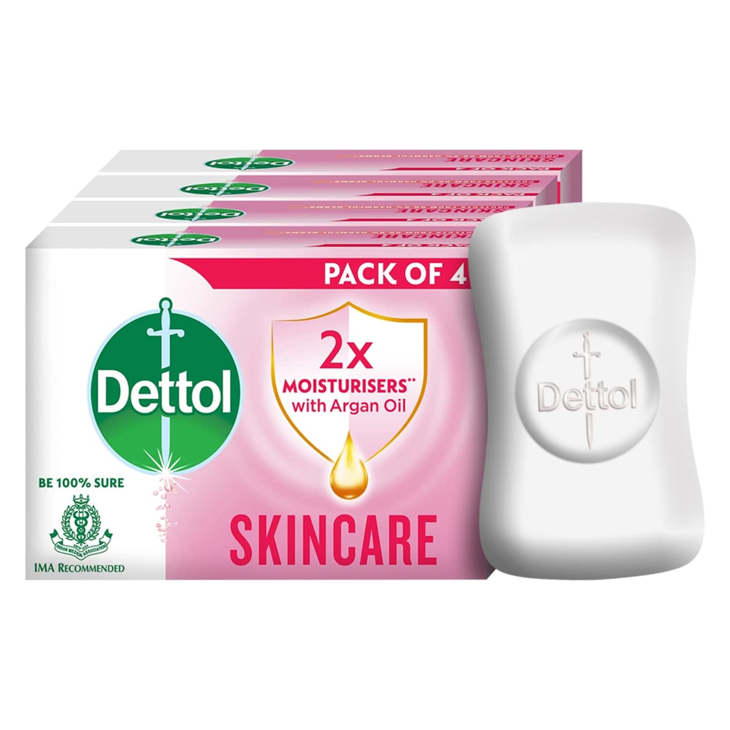 Dettol Skincare Soap Pink