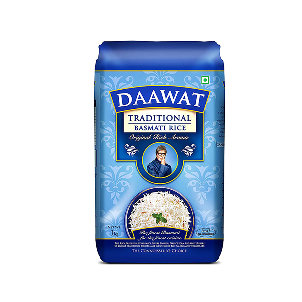 Daawat Rice Traditional Basmati 1 Kg