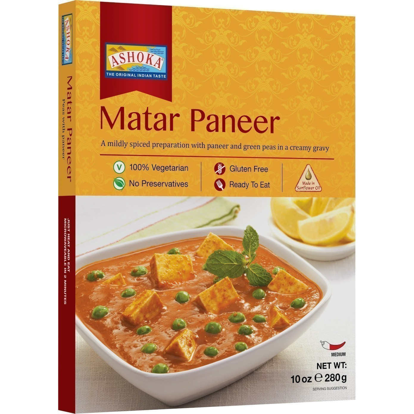 Ashoka Matar Paneer, 10 Oz