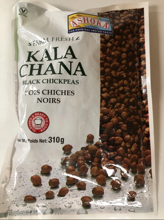 Ashoka Frozen Kala Chana, 300 Grams