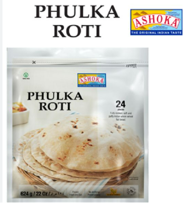 Ashoka Phulka Roti 624g