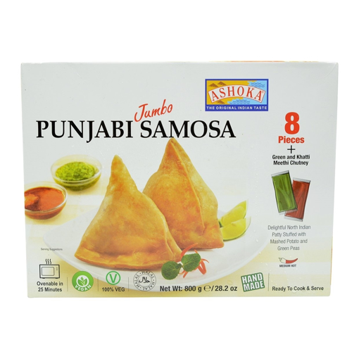 Ashoka Jumbo Punjabi Samosa 8 Pieces 800g