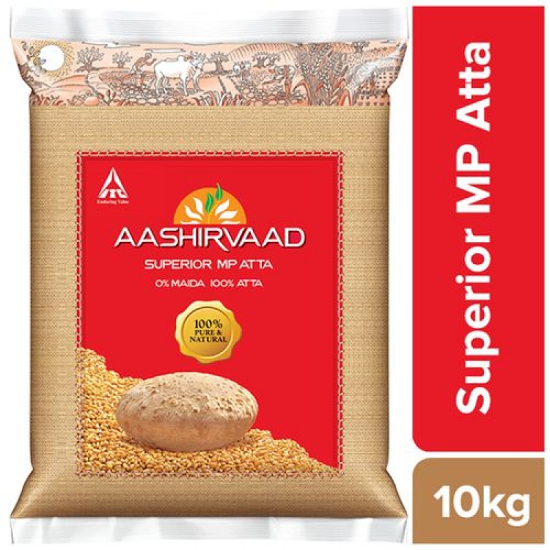 Aashirvaad Whole Wheat Atta 10kg