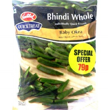 Vadilal Frozen Bhindi Whole 312 Gm