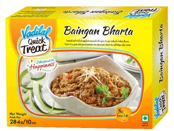 Vadilal Frozen Baingan Bharta 284gm
