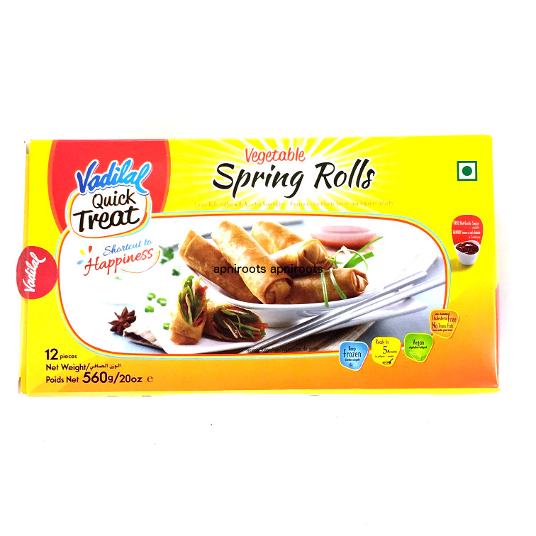 Vadilal Vegetables Spring Rolls 560gm