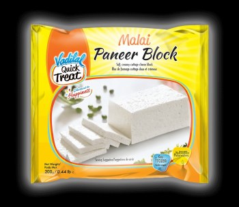 Vadilal Malai Paneer Block 200 Gm