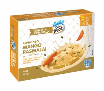 Vad Mango Rasmalai 2lb (16pc)