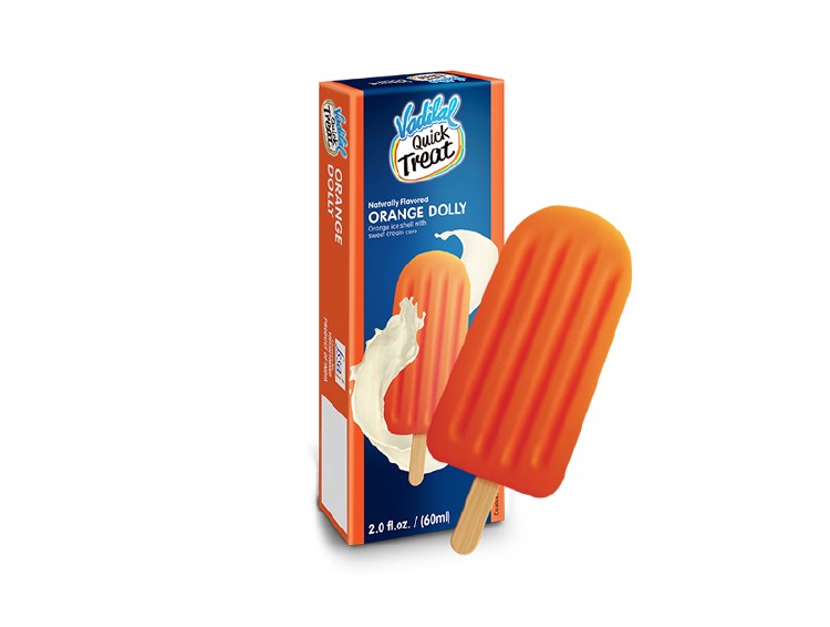 Vadilal Ice Cream Dolly - Orange 60 Ml