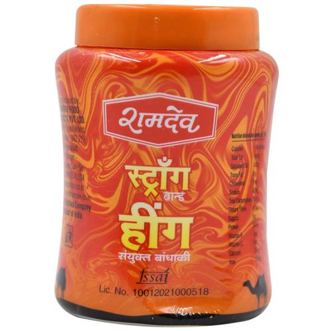 Ramdev Hing - Premium Strong, 100 G Jar