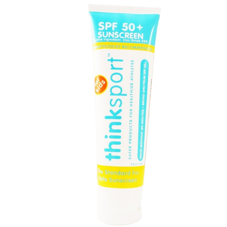 Thinksport Sunscreen - Safe - Kids - SPF 50 Plus - 3 Oz