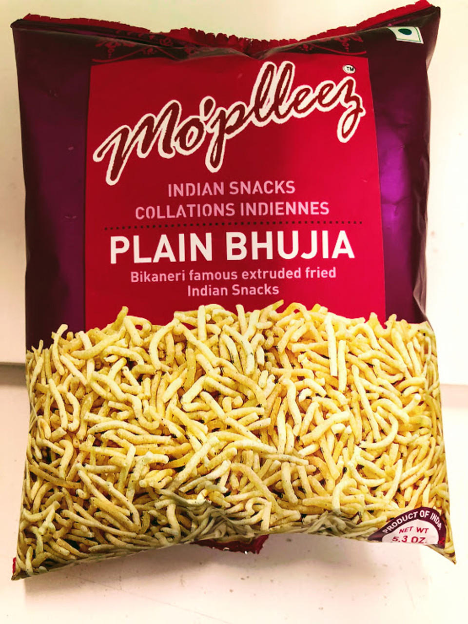Weight Of Plain Bhujia Indian Snacks, Upc