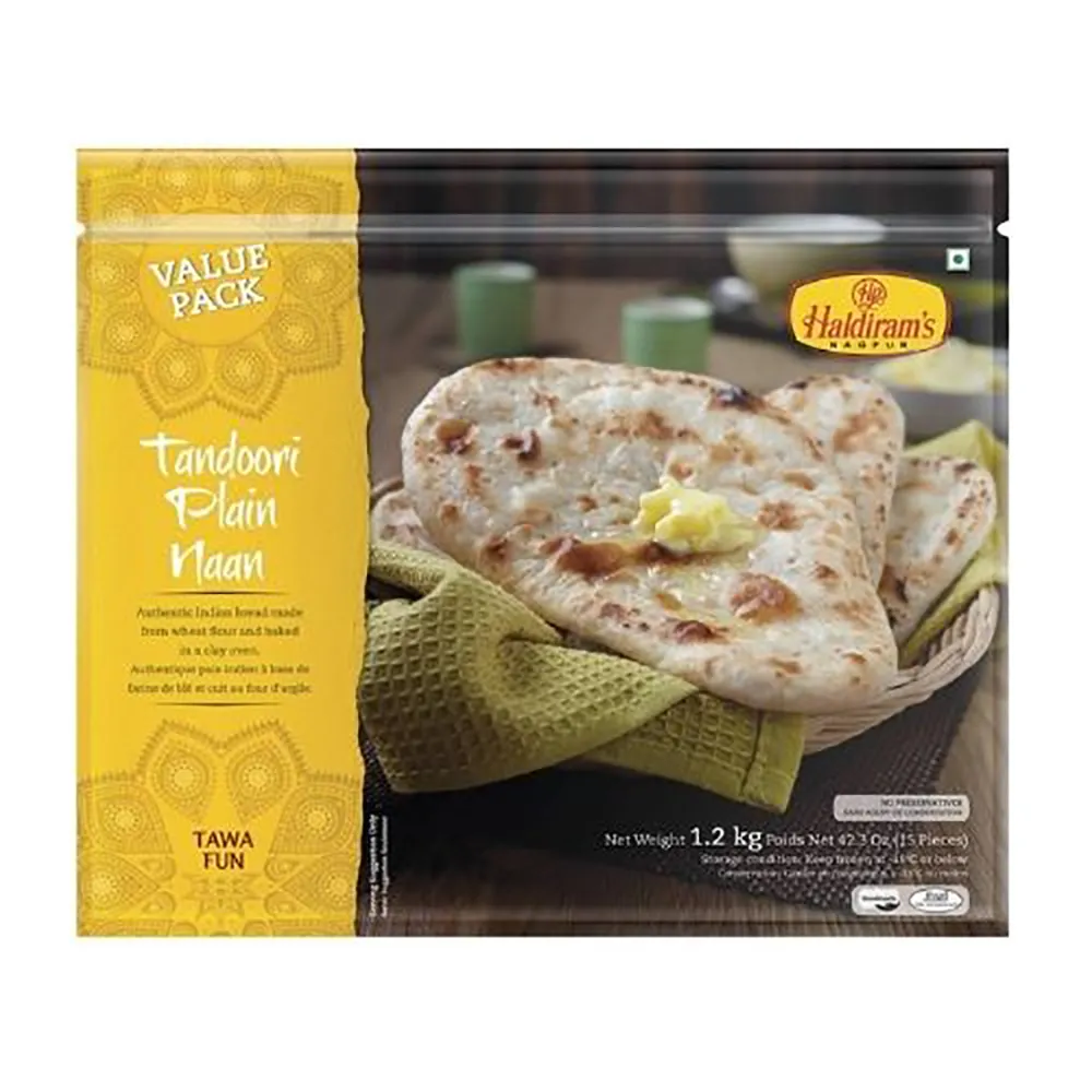 Haldiram Tandoori Naan Plain 1.2Kg