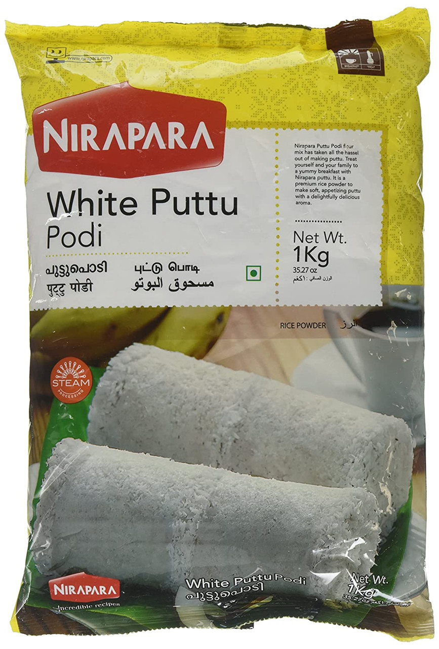Nirapara White Puttu Podi 1 Kg
