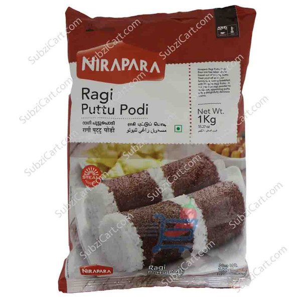Nirapara Ragi Puttu Podi 1 Kg