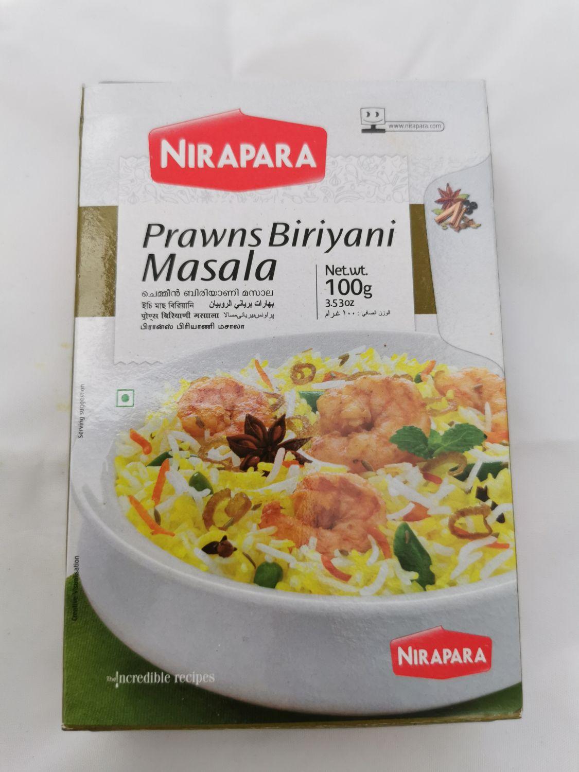 Nirapara Prawns Biryani Masala G