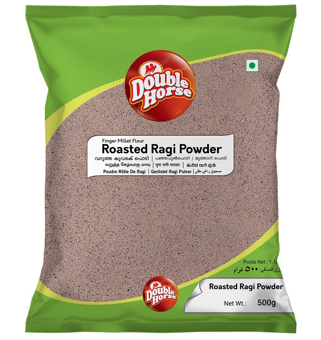 Double Horse Roasted Ragi Powder 1 Kg