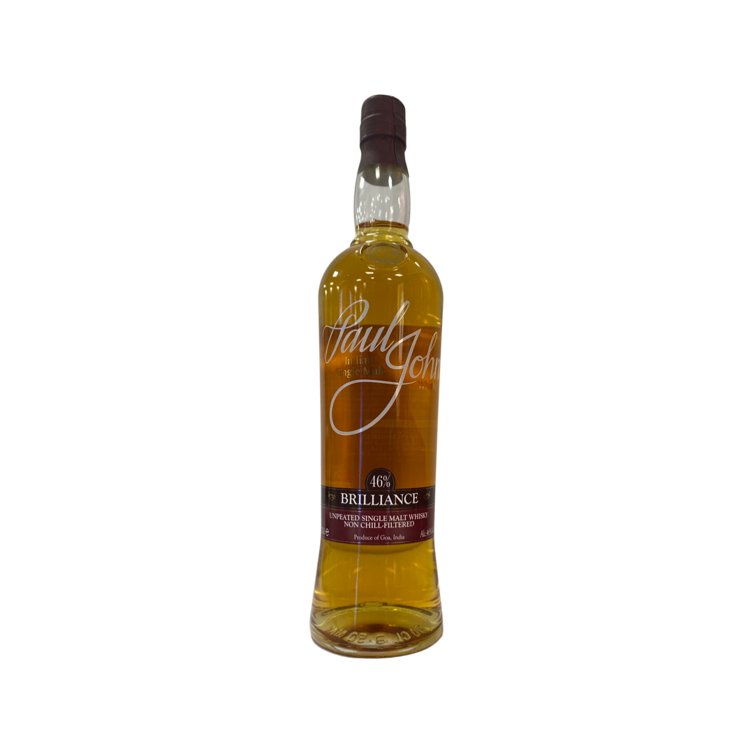 Paul John Brilliance Indian Single Malt Whisky 750ml
