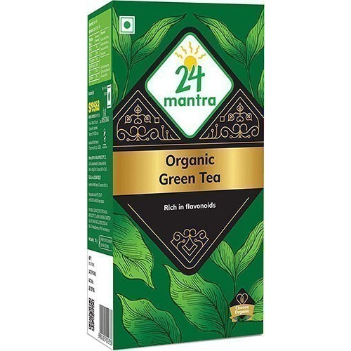 24 Mantra Organic Green Tea, 100g