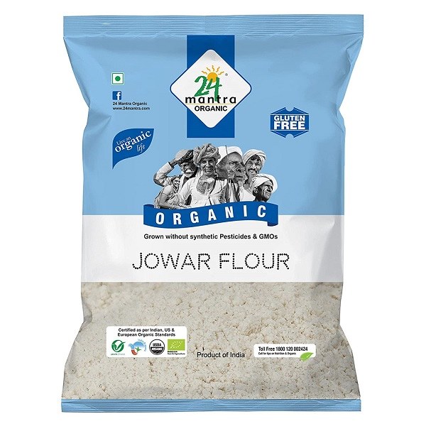 24 Mantra Organic Jowar Flour, 2 Lb