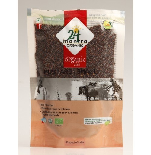 24 Mantra Organic Small Mustard Seeds 340gm