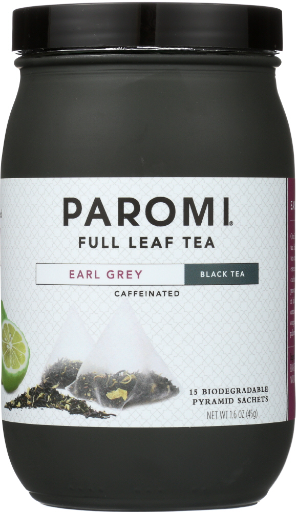 Paromi Tea Earl Grey Pyramid - Case Of 6