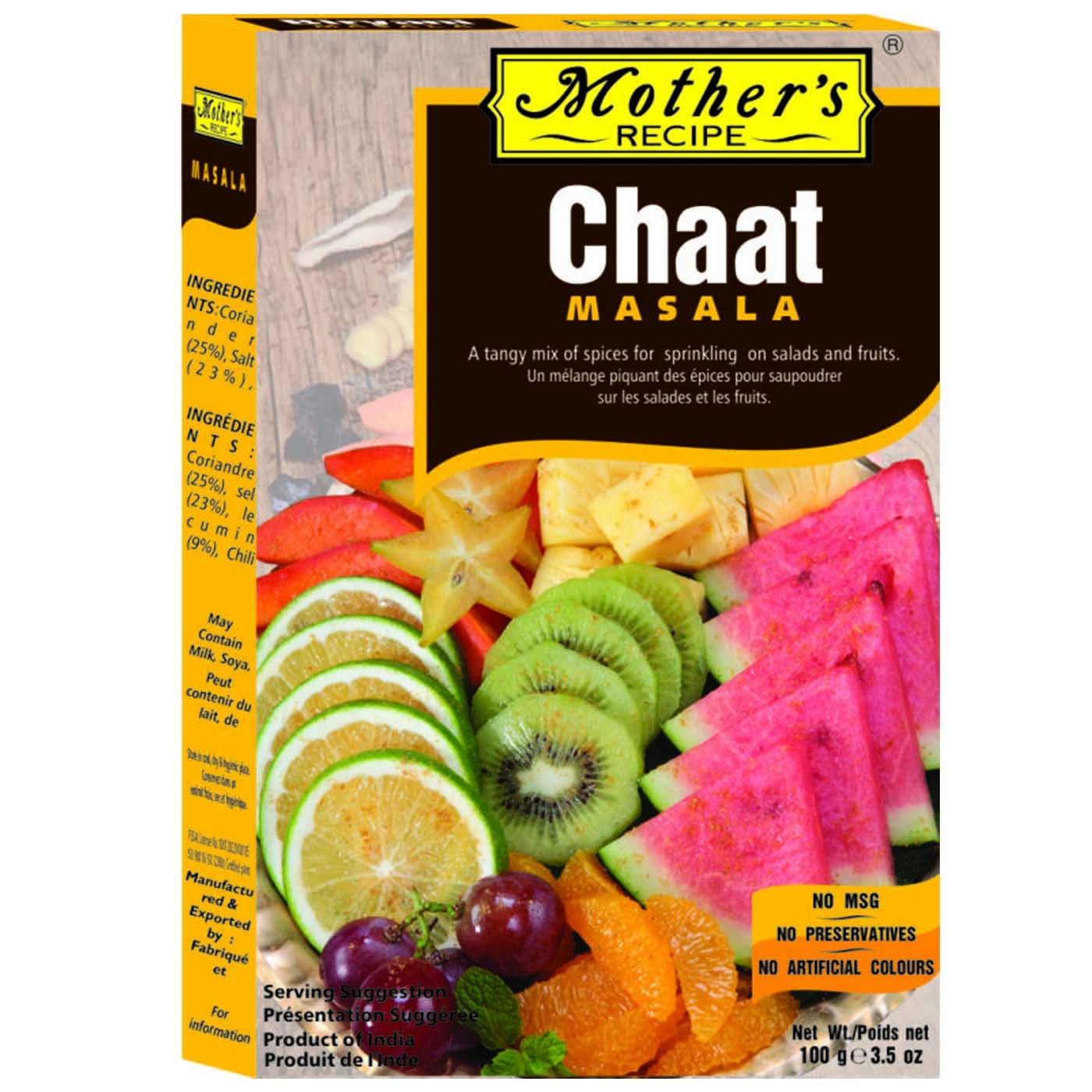 Instant Spices Mother's Chaat Masala 100GmMother's [8906001057635]