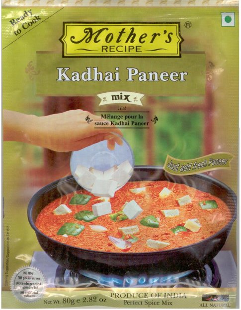 Mother's Recipe Kadhai Paneer Mix
