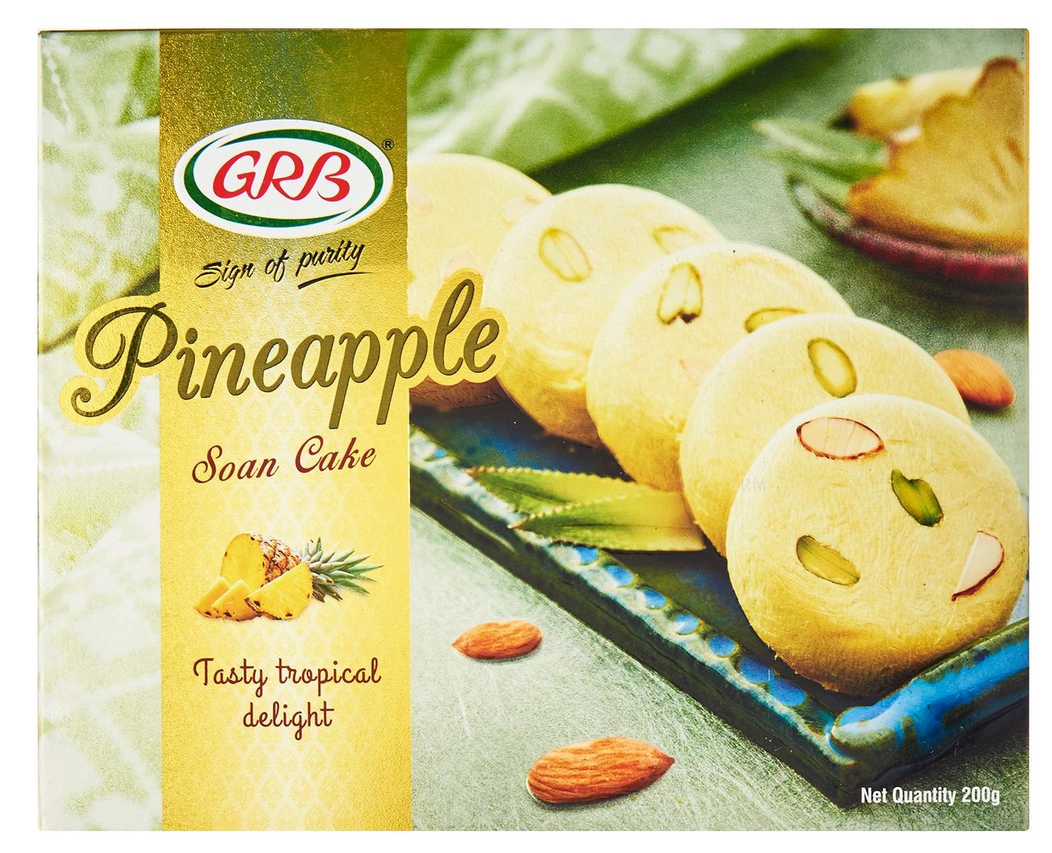 GRB Soan Cake Pineapple 200gm