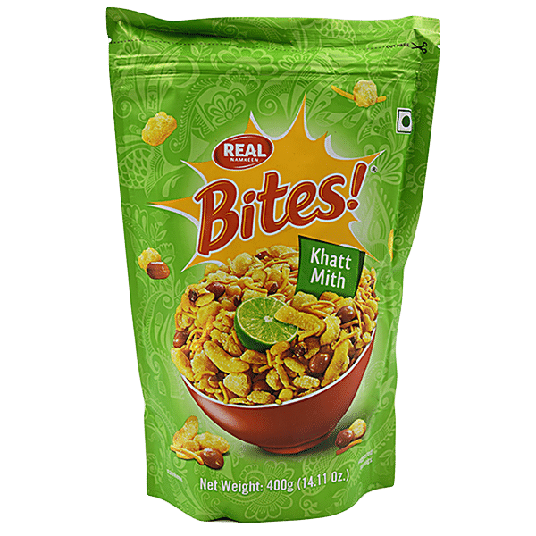 Real Namkeen Bites Khatt Mith