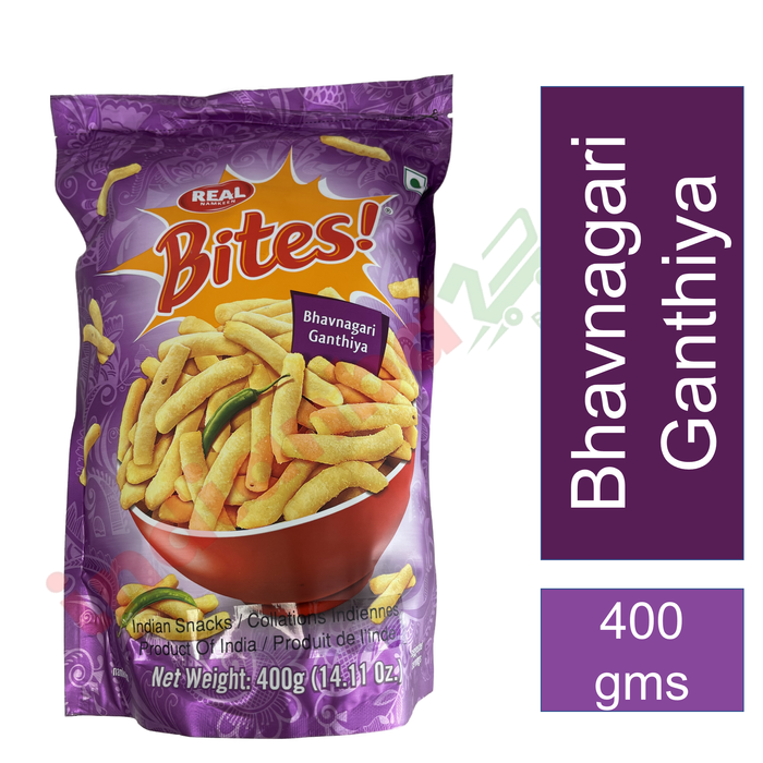 Real Namkeen Bites Bhavnagari Ganthiya