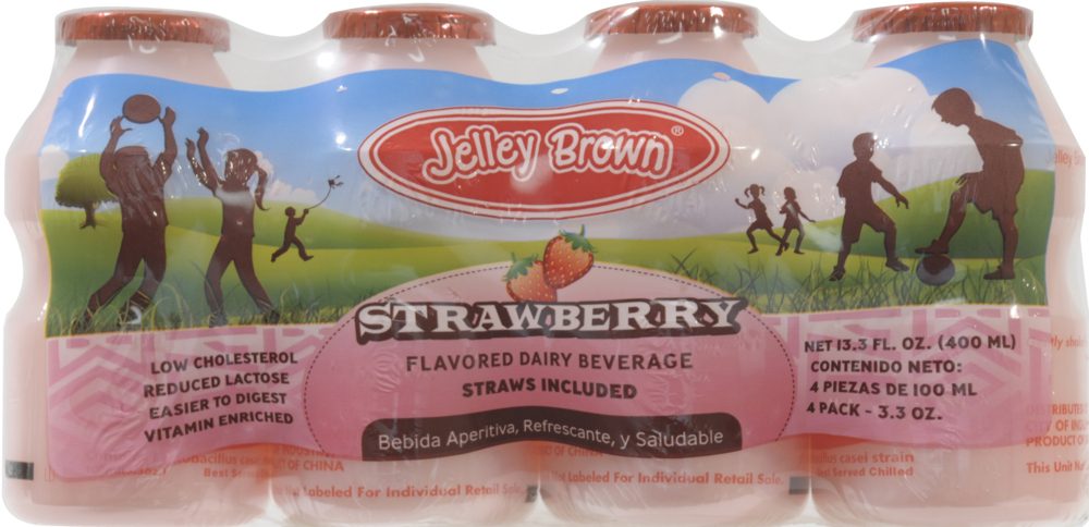 Sonora Corporation Jelley Brown, Dairy Beverage, Strawberry