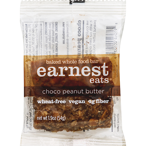 Earnest Eats Whole Food Bar, Baked, Choco Peanut Butter