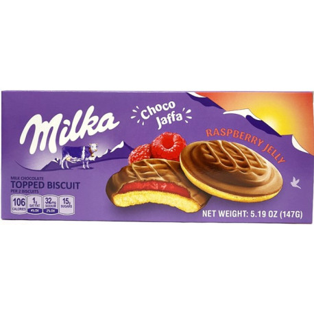 Milka Choco Dessert Raspberry Jelly 5.2 Oz