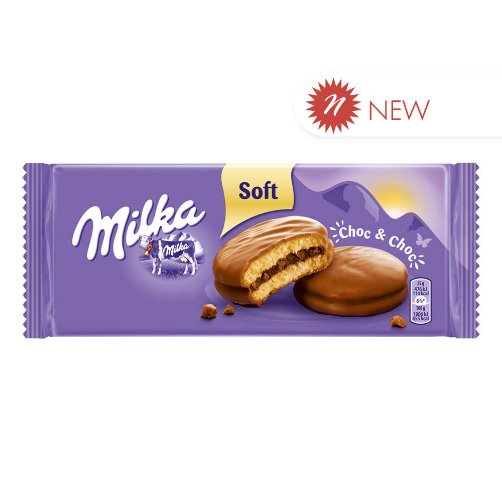 Milka Chocolate Covered Biscuits CHOC&CHOC 150g