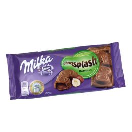 Milka Splash Hazelnut Chocolate
