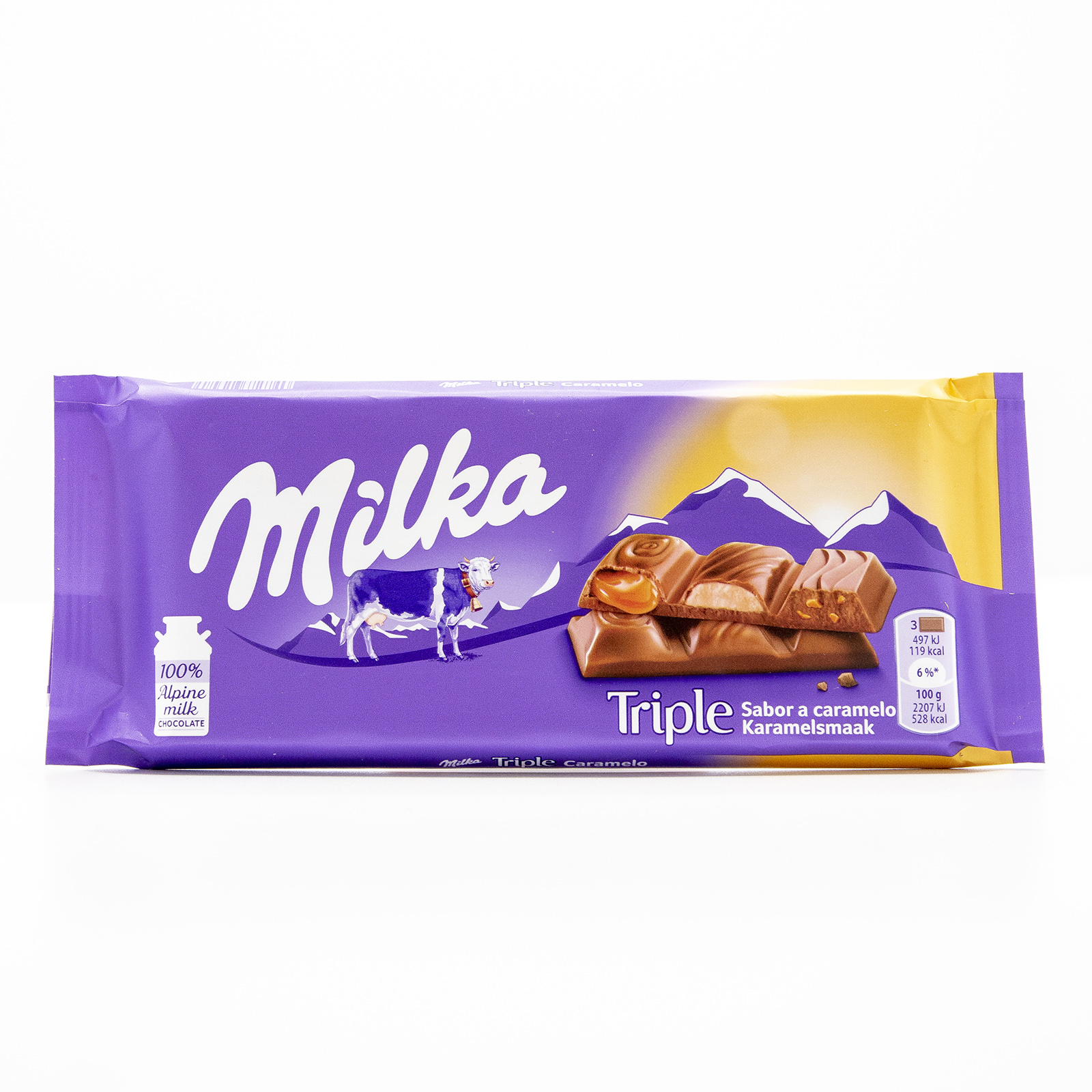 Milka 3.17oz Triple Caramel Chocolate