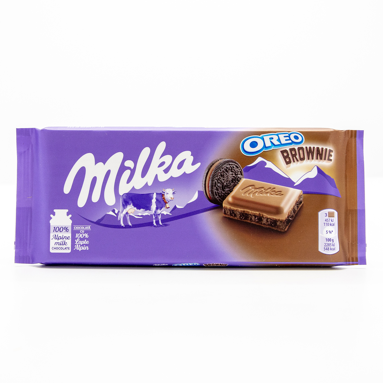 Milka 3.5oz Oreo Brownie Chocolate