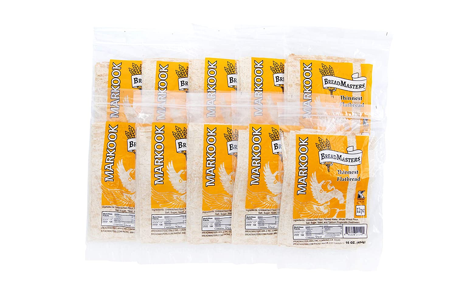 Breadmasters Ara-z Markook Lavash 16oz