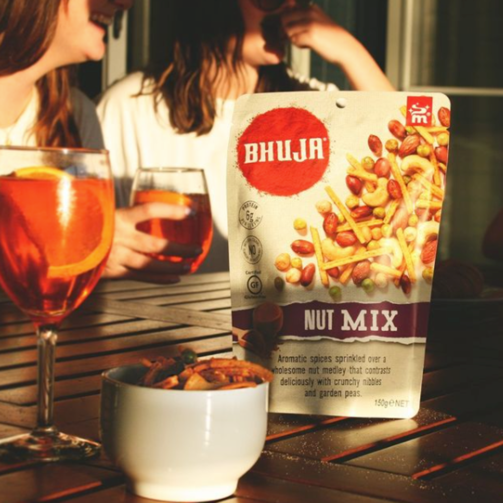 Majans Bhuja Snacks - Nut Mix - Case Of 6 - 7 Oz