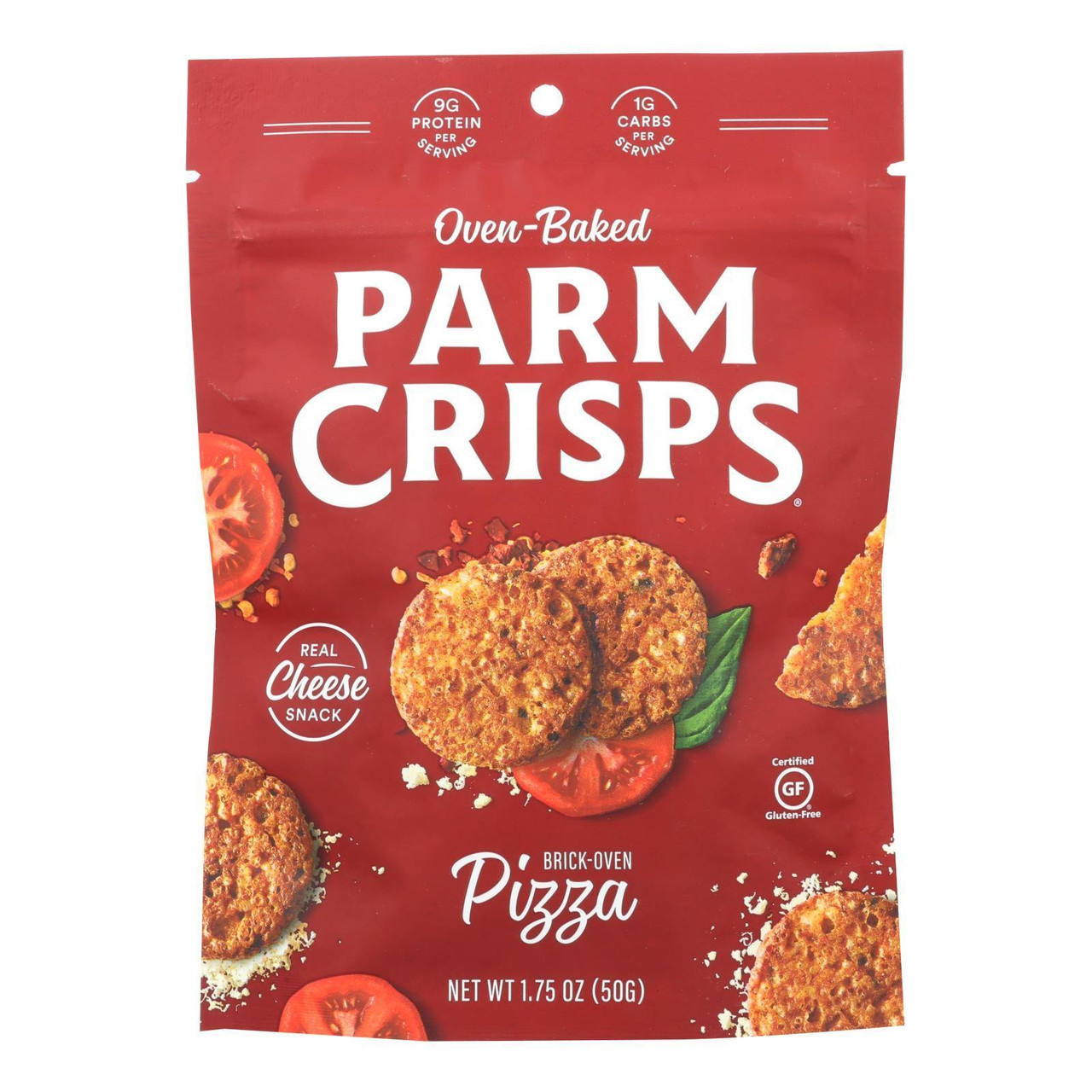 Parm Crisps Oven Baked Pizza Cheese Snack 1.75 Oz