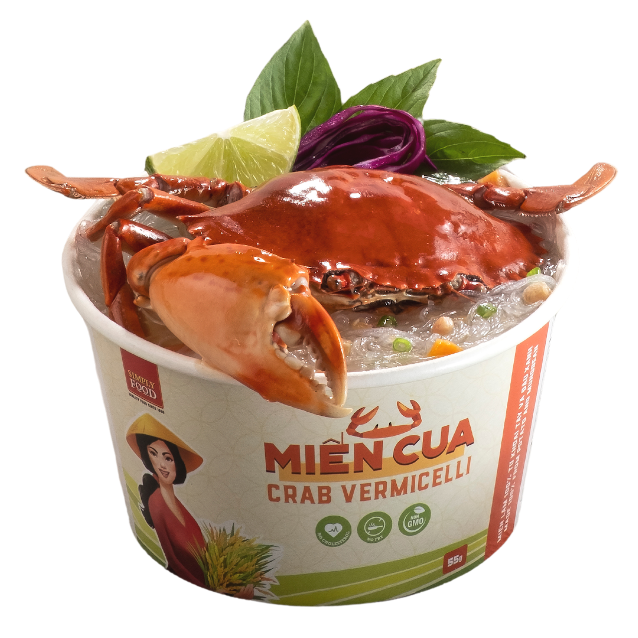 Simply Food Bowls Noodles Mien Cua Crab Vermicelli