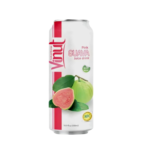 Vinut Pink Guava Juice W/ Pulp 16.57oz