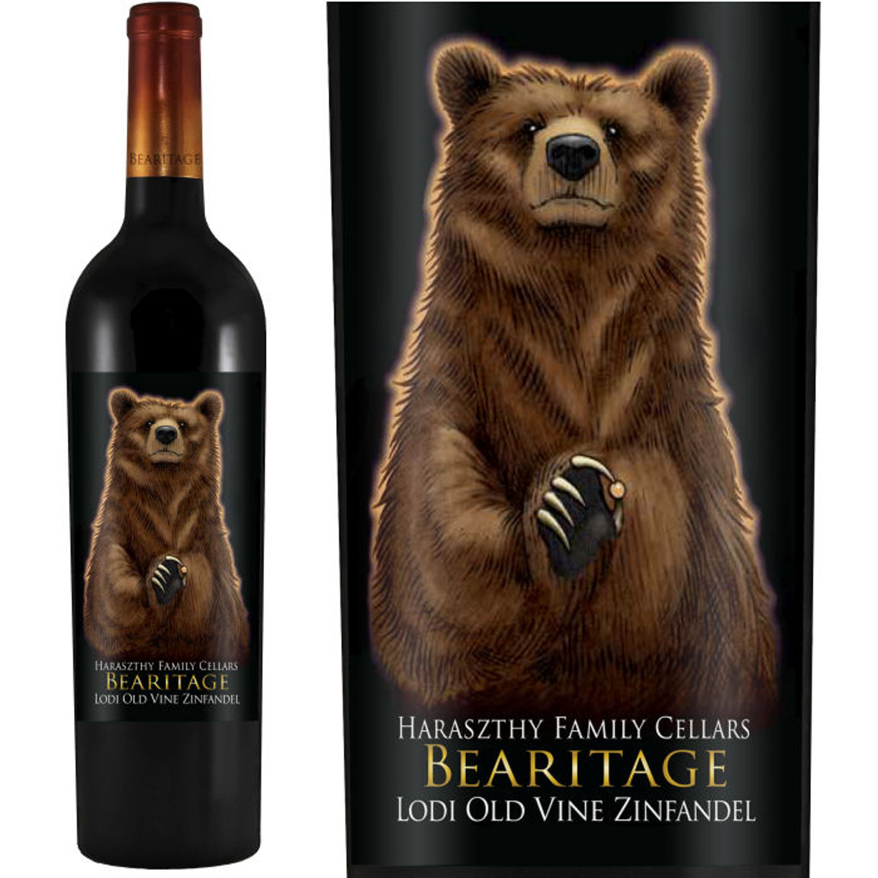 Haraszthy Bearitage By Lodi Old Vine Zinfandel 2022