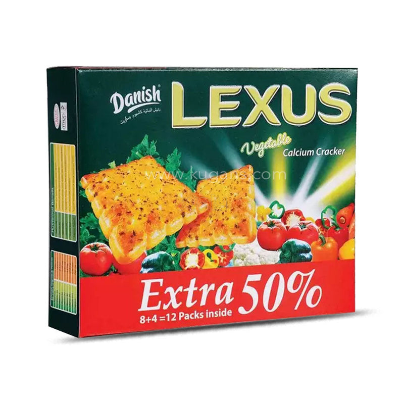 Danish Lexus Vegetable Cracker 240g
